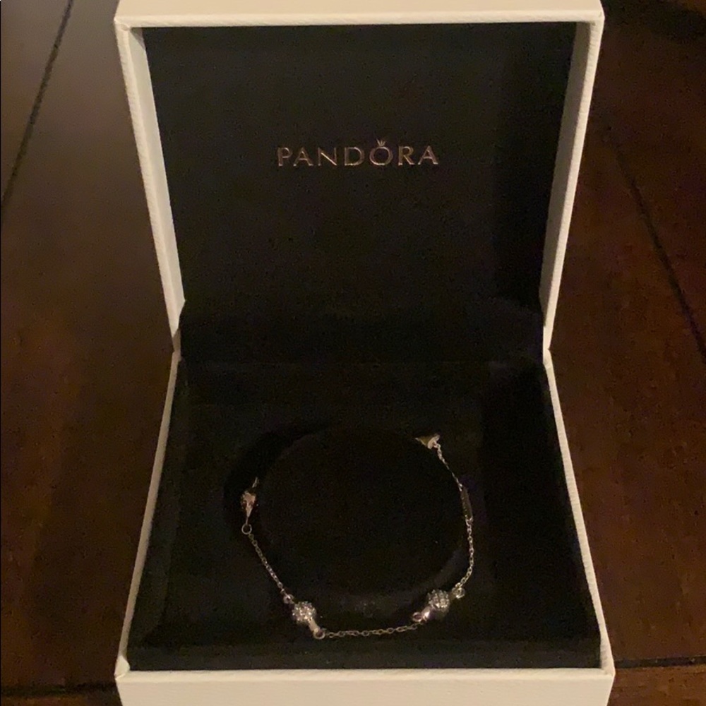Pandora Silver Modern LovePods CZ